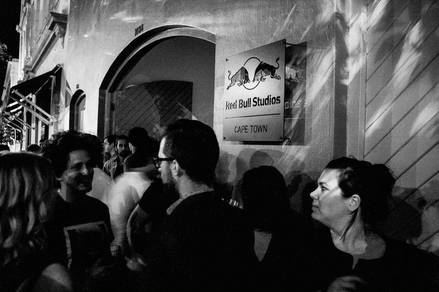 Outside Red Bull Studios in Bree Street, Cape Town.